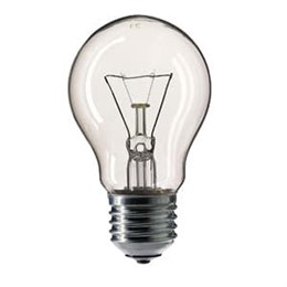 Лампа накаливания Pila STANDARD 60W E27 230V A55 CL 1CT/12X10F