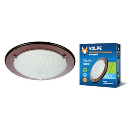 Светодиодный светильник накладной декоративный ULI-Q105 15W/NW WHITE/WOOD. ТМ VOLPE
