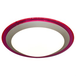 Накладной светодиодный потолочный светильник круглый ESTARES ALR-14 AC220V 14W Холодный белый (Фиолетовый корпус)