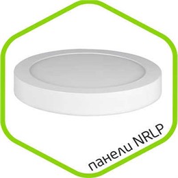 Панель светодиодная круглая NRLP-eco 2445 24Вт 160-260В 4000К 1920Лм белая накладная IP40 ASD