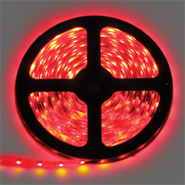 Ecola LED strip STD 14.4W/m 24V IP20 10mm 60Led/m Red красная светодиодная лента на катушке 5м