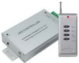 Ecola LED strip RGB RF controller 15A 180W 12V (360W 24V) с радиопультом управления