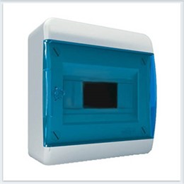 Щит навесной Tekfor BNS 40-08-1 8 модулей синяя дверца IP40