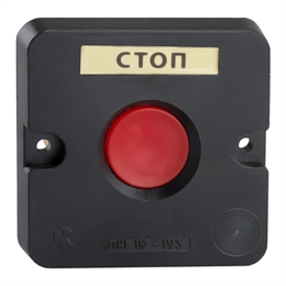 Пост кнопочный ПКЕ 112-1-У3-IP40-КЭАЗ (красная кнопка)