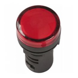 Лампа AD22DS(LED)матрица d22мм красный 230В IEK