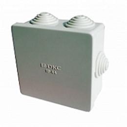 DKC Кабельный ввод 80х80х40, 6 вводов, IP44 (упак=20шт.)