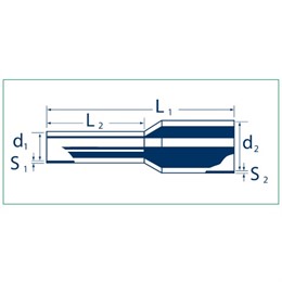 Наконечник Conta-Clip H 1.0/14-D rot красный