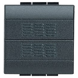 L4036 Bticino LivingLight. Кнопка 10А. двойная. 1P-NО 1P-NО
