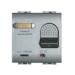 NT4305/10 Bticino 2х полюсный дифференциальный автоматический выключатель 10А 230В 2 модуля