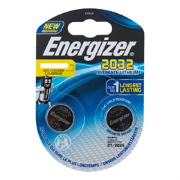 Батарейка Energizer CR2032 Ultimate lithium (2шт в уп.)