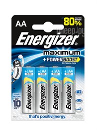 Батарейка Energizer Maximum LR6/E91 1.5V