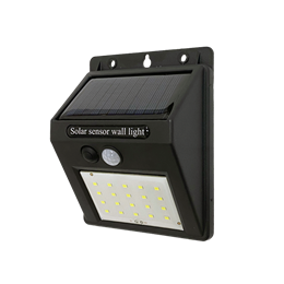 FL-LED 3D-WALL SOLAR+SENSOR 5W 6500К, 70Lm IP55 98x124x48мм - Светодиодный светильник
