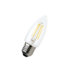 FL-LED Filament C35 7.5W E27 3000К 220V 750Лм 35*98мм FOTON_LIGHTING - лампа свеча прозрачная