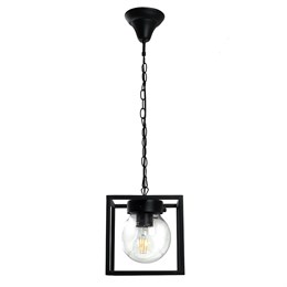 Светильник садово-парковый Feron PL715 на цепочке 60W E27 230V, черный