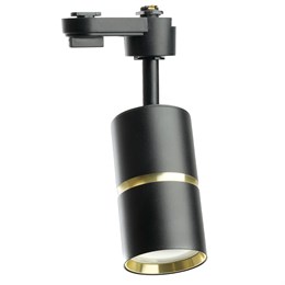 Светильник Feron AL178 трековый однофазный на шинопровод под лампу GU10, черный золото
