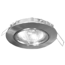 KIT HALOGEN ECO 50W CR d83(d72)x100 никель поворотный+лампа+транс OSRAM