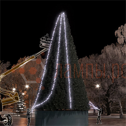 Блок питания для статичн. и мерц. гирлянд 220V 4A IP65 БЕЛЫЙ (для 1-10 штук) - RICH LED