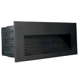 Светодиодный светильник Feron LN012-1 встраиваемый 5W 4000K, IP65, черный