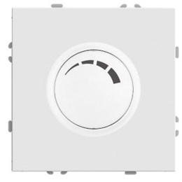 Выключатель диммирующий (механизм), STEKKER, 250В, 500W, серия Эмили, RSW10-5106-01, белый фарфор, soft touch