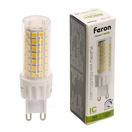 Лампа светодиодная диммируемая Feron LB-438 G9 10W 175-265V 4000K