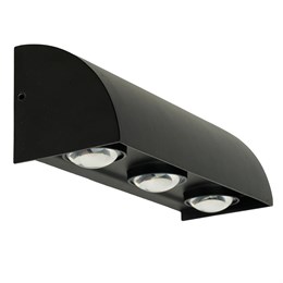 Светильник уличный светодиодный Feron DH708, 3W, 230Lm, 3000/4000/6400К, черный