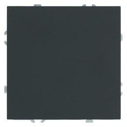 Переключатель 1-клавишный (механизм), СЗК, STEKKER, 250В, 10A, серия Эмили, RSW10-5105-05ZK, черный уголь, soft touch