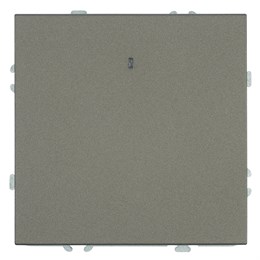 Выключатель 1-клавишный c индикатором (механизм), STEKKER, 250В, 10А, серия Эмили, RSW10-5101-09, антрацит, soft touch