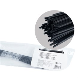 Термоусадочная трубка STEKKER HST-105-100BK, длина 100 см., коэф. усадки 2:1