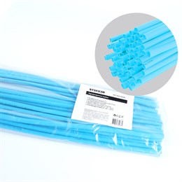 Термоусадочная трубка STEKKER 6,0/3,0 мм, длина 100 см., усадка 2:1, синий HST-630-100BL