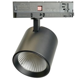 Светодиодный светильник Feron TR Reflex трековый на шинопровод 40W, 3500 Lm, 4000К, 36 градусов, черный, 3х фазный с функцией выбора мощности