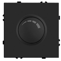 Выключатель диммирующий (механизм), STEKKER, 250В, 500W, серия Эмили, RSW10-5106-05, черный уголь, soft touch