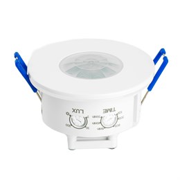 Датчик движения и освещенности 1200W 8m 120°(гориз.) 360°(верт.) белый, SEN55, артикул 51519