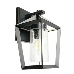 Светильник садово-парковый Feron PL771  на стену вниз 40W 220-240V E27, черный