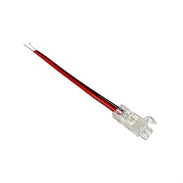 Соединитель лента-блок питания 7мм для ленты COB  шириной 5 мм, LD188