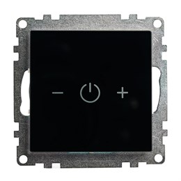 Выключатель диммирующий сенсорный (механизм) 250В, 150W, серия Катрин, черный