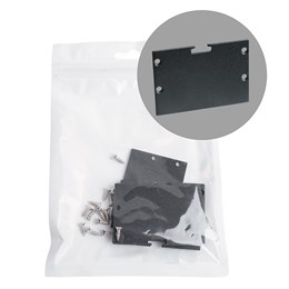 Заглушка без отверстия для профиля CAB257,  LD350 (комплект 4шт)