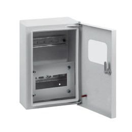 Шкаф учетно-распределительный навесной ЩУРн-1/6 STEKKER EBX60-3/1/6.2-31  IP31 (285*190*145) сталь, серия ArcaMetal