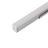 Профиль  накладной 9х7.8мм, алюминиевый, серебро, 2м, CAB241 - фото 101084