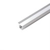 Профиль алюминиевый встраиваемый 9х12мм, серебро, 2м (в компл 2 загл.,4 крепежа) CAB242 - фото 101088