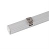 Профиль алюминиевый накладной, 10х10мм, серебро, CAB243 - фото 101516