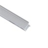 Профиль алюминиевый встраиваемый 9х12мм, серебро, 2м (в компл 2 загл.,4 крепежа) CAB242 - фото 101535