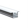 Профиль алюминиевый встраиваемый "Линии света", серебро, CAB255 - фото 101546