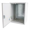 Шкаф с монтажной панелью ЩМП-1-0 STEKKER EBX60-2/1-0-31  IP31 (395*310*220) сталь, серия ArcaMetal - фото 101759