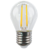 FL-LED Filament G45 7.5W E27 3000К 220V 825Лм 45*75мм FOTON_LIGHTING - лампа шарик прозрачная - фото 19794