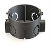 Коробка установочная GREENEL GE40010-05 Коробка установочная GREENEL для скр.монтажа в кирпичных стенах GE40010-05 черн 2самореза - фото 26488