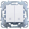 Schneider Electric Unica Белый Кнопка жалюзийная (MGU5.207.18ZD) - фото 29222