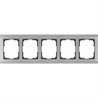 Рамка Werkel Metallic 5 постов WL02-Frame-05 глянцевый никель - фото 29807