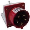 Вилка силовая стационарная IP44 32А 3P PE 380В TDM ELECTRIC - фото 30592