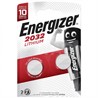 Батарейка Energizer CR2032 lithium (2шт в уп.) - фото 33669