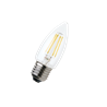 FL-LED Filament C35 6W E27 3000К 220V 600Лм 35*98мм FOTON_LIGHTING - лампа свеча прозрачная - фото 47602